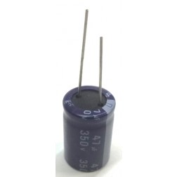 47-350R Electrolytic Capacitor, Radial Lead, 47 uf 350v,  Teapo