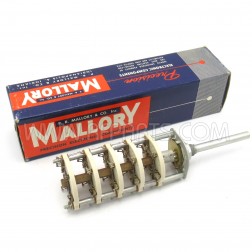 4M2156H Mallory-Grigsby Non-Shorting Phenolic RF Switch (NOS/NIB)