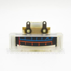 5540919-001 Magnavox Signal / Output Lighted Edge Panel Meter (NOS)