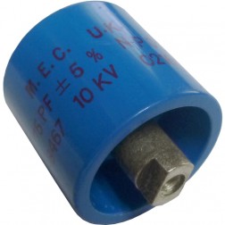 570075-10P Doorknob Capacitor, 75pf 10kv, MEC (PULL)