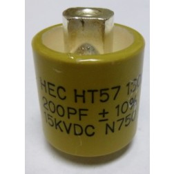HT57Y201KA High Energy Corporation Doorknob Capacitor 200pf 15kv 10% 