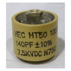 HT50V141KA High Energy Doorknob Capacitor 140pf 7.5kv