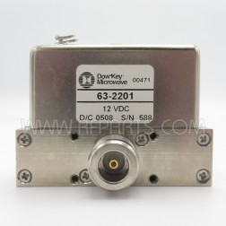 63-2201 Dow-Key 12vdc SPDT Failsafe Coax Relay (Pull)