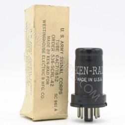 6AC7 Ken-Rad Vintage RF Amplifier Pentode U.S. Army Signal Corps (NOS/NIB)
