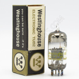 6BQ7/6BK7/6BZ7 Westinghouse High Frequency Twin Triode Tube (NOS/NIB)