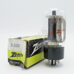 6L6GC Zenith Beam Power Amplifier Tube (NOS)