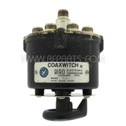 718 Bird Coaxial Switch 1P8T 50 ohm Type-N Female DC-10 GHz (Pull)