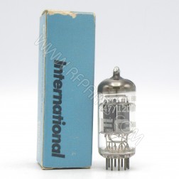 7247-12DW7 International Double Triode Tube Made in Great Britain (NOS/NIB)