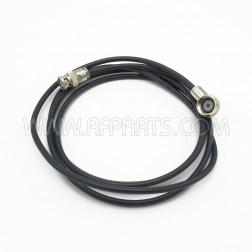 7500-072-72 Bird 72 Inch RG58/U Cable Assembly with BNC Male and Bird Line Section Connectors