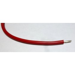 7731-2  High Voltage Wire, 30kv, 14 awg, 105 deg, Red, Silicone