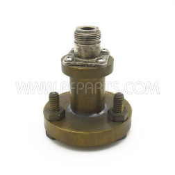 78EIA-NF Amphenol 7/8 EIA Fixed Flange to Type-N Adapter (Pull)