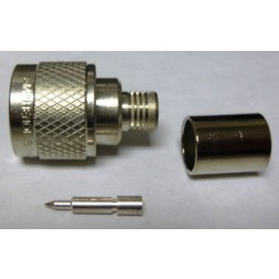 82-340-1052 Type-N Male Crimp Connector, Cable Group: I, Amphenol