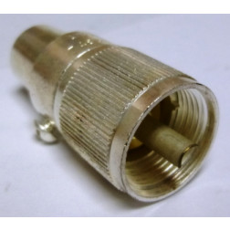 NT49195-CANS  UHF Male Solder/Clamp Connector (PL259A), CANS