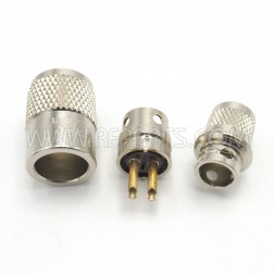 83-22SP Amphenol UHF Straight Twinax Male Plug (NOS)
