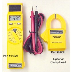 HS26 / ACH Fieldpiece Heavy Duty Stick Style Digital Multimeter with ACH Clamp & Test Leads (NOS)