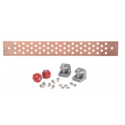 UGBKIT-T Andrew Ground Buss Bar-Tinned, Includes Hardware, 58 holes