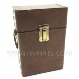 Bird Brown Leather Carrying Case for Wattmeter, 3 Elements, and 8080 Load (Pull)