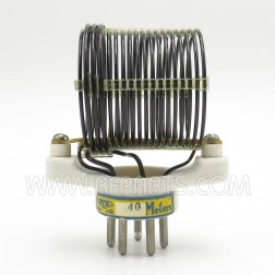 OEL-40 Vintage Bud 40 Meter 50 Watt Oscillator and Buffer Coil (NOS/NIB)