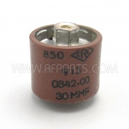 580030-5 Centralab Doorknob Capacitor 30pf 5kv 5% (Pull)