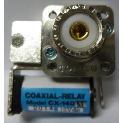 CX140M Tohtsu SPDT UHF Female 12V  Coax Relay 