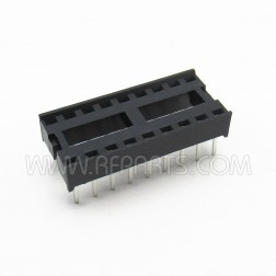 18-Pin RN Dual-In-Line Package IC Socket 