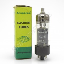 El360 Amperex Output Pentode Great Britain (NOS/NIB)