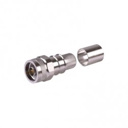 EZ-600-NMH-X Times Microwave Type-N Male Crimp Connector for LMR600 Cable