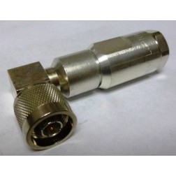 L4PNR-HC Type-N Male, Right Angle Connector, LDF4-50A