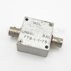 FTB-1-1-75 Mini-Circuits BNC Female RF Transformer/Balun 0.2-500 MHz 75ohm (Pull)
