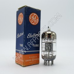 6201 General Electric 5 Star Tube, High Frequency Twin Triode, 6201 / 12AT7 (NOS)