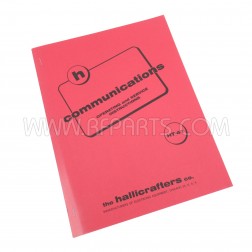 Operation and Service Instructions for the Hallicrafters HT-41 Linear Amplifier