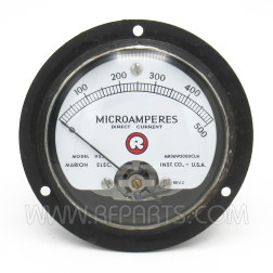Model HS3 Vintage Marion D.C. Microamperes Panel Meter 0 -500 (Pull)