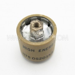 HT50S201KA High Energy Doorknob Capacitor 200pf 5Kv 5% (NOS)