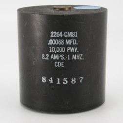 2264-CM81, Capacitance .00068mfd, Voltage 10kv, Amps 8.2, Type CM81(NOS)