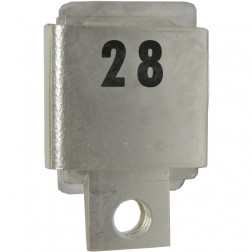 J101-28 FW Metal Cased Mica Capacitor Case A 28pf 350v (NOS)