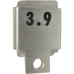 J101-3.9 Unelco Metal Cased Mica Capacitor Case A 3.9pf 300v (NOS)