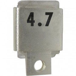 J101-4.7 Unelco Metal Cased Mica Capacitor Case A 4.7pf 0350v (NOS)