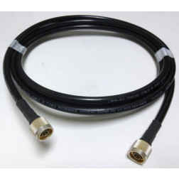 3' LMR400UF Cable Assembly with Type-N Male Connectors 