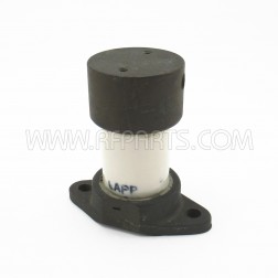 3 Inch Lapp Ceramic Stand-Off with Metal Base and Cap (Pull)