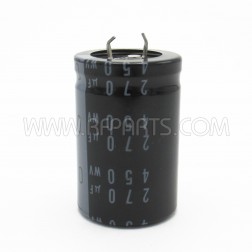 LLQ2W271 Nichicon Tall Snap-Lock Electrolytic Capacitor 270uf 450v