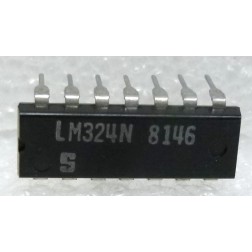 LM324N  Low Power Quad Operation Amplifier (NOS)
