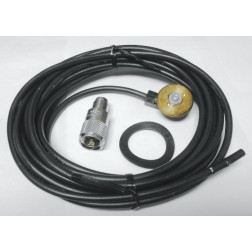 LPM-004 Anteco NMO Mount / Cable Assembly 16 foot RG58 with NMO mount and PL259 Connector