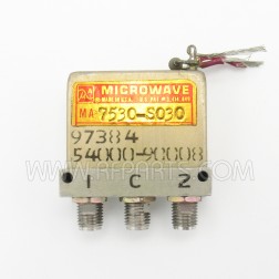 MA7530-S030 Microwave Associates SPDT SMA Female Coaxial Relay 28vdc (Pull)