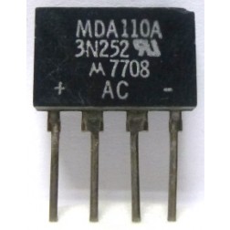 MDA110A Motorola or ECG Bridge Rectifier Diode MDA110A/3N252/ECG170 (NOS)