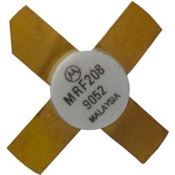 MRF208 Motorola NPN Silicon RF Power Transistor 12.5V 220 MHz 10W (NOS)
