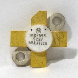 MRF455 Motorola NPN Silicon Power Transistor 60W 12.5v 14-30 MHz Matched Pair (2) (NOS)