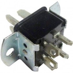 P304AB 4 Pin Cinch Connector Plug w/Angle Brackets  (Jones)