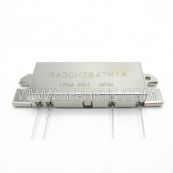 RA30H3847M1A-501 Mitsubishi RF Module 378-470 MHz 30 Watt 12.5 Volts