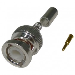 RFB1106-2ST BNC Male Crimp Connector, Cable Group C, RFI