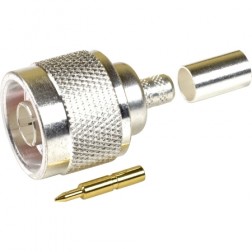 RFN-1907-2S Type-N Male Crimp Connector 75 Ohm for Cable Groups D, S, G, T